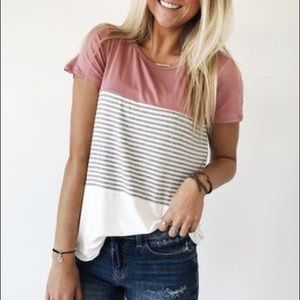 ROOLEE color block tee